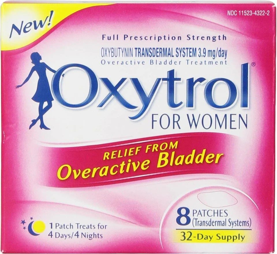 Oxytrol for Women 8-Patch Box: 8 patches